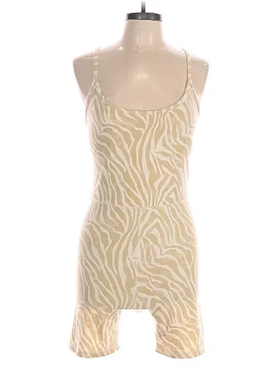 Pre-owned Active By Old Navy Romper In Ivory