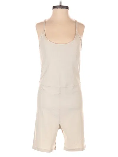 Pre-owned Active By Old Navy Romper In Ivory
