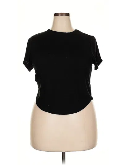 Pre-owned Active By Old Navy Short Sleeve T-shirt In Black