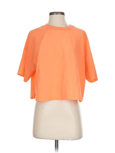 Pre-owned Active By Old Navy Short Sleeve T-shirt In Orange