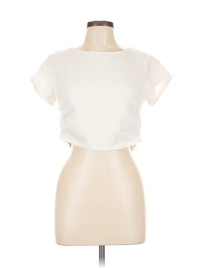 Pre-owned Active By Old Navy Short Sleeve T-shirt In White