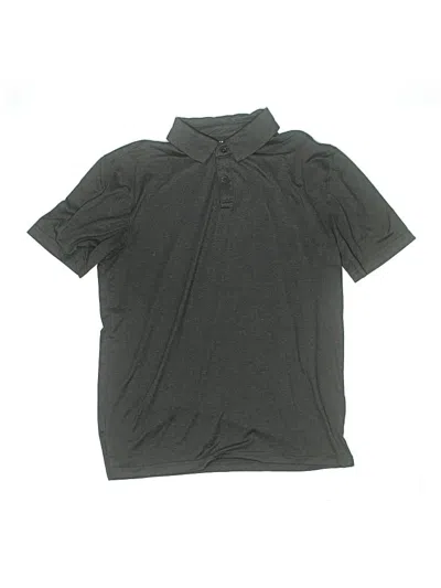 Pre-owned Active By Old Navy Kids' Short Sleeve Top Gray Tops