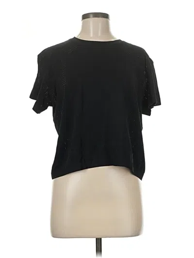 Pre-owned Active By Old Navy Short Sleeve T-shirt In Black