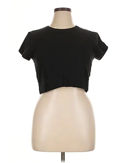 Pre-owned Active By Old Navy Short Sleeve T-shirt In Black