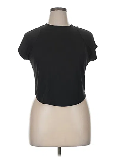 Pre-owned Active By Old Navy Short Sleeve T-shirt In Black