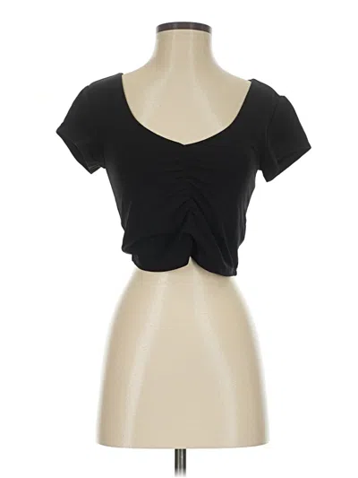 Pre-owned Active By Old Navy Short Sleeve T-shirt In Black