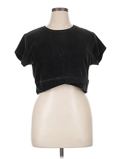 Pre-owned Active By Old Navy Short Sleeve T-shirt In Black