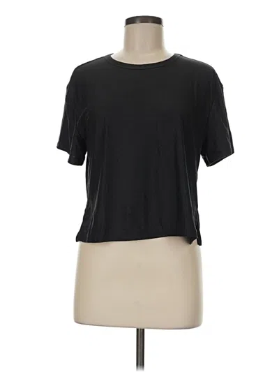 Pre-owned Active By Old Navy Short Sleeve T-shirt In Black