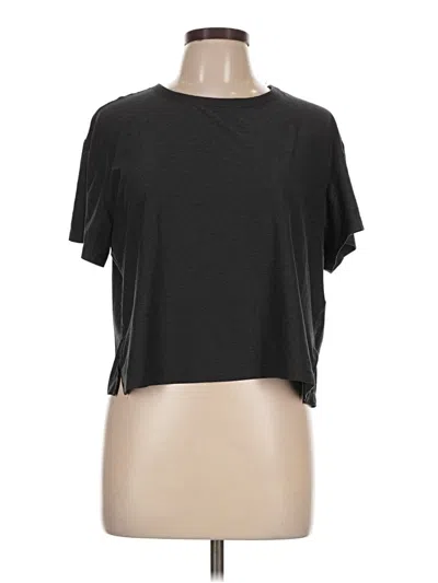 Pre-owned Active By Old Navy Short Sleeve T-shirt In Black