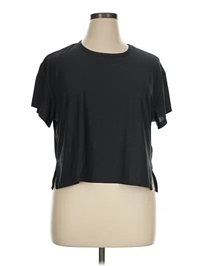 Pre-owned Active By Old Navy Short Sleeve T-shirt In Black