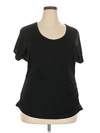 Pre-owned Active By Old Navy Short Sleeve T-shirt In Black