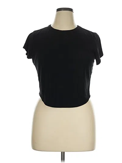 Pre-owned Active By Old Navy Short Sleeve T-shirt In Black