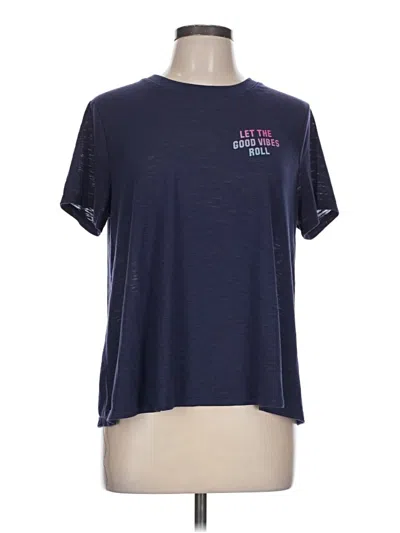 Pre-owned Active By Old Navy Short Sleeve T-shirt In Blue
