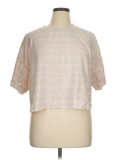 Pre-owned Active By Old Navy Short Sleeve T-shirt In Brown