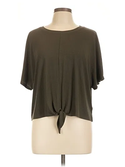 Pre-owned Active By Old Navy Short Sleeve T-shirt In Brown