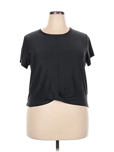 Pre-owned Active By Old Navy Short Sleeve T-shirt In Gray