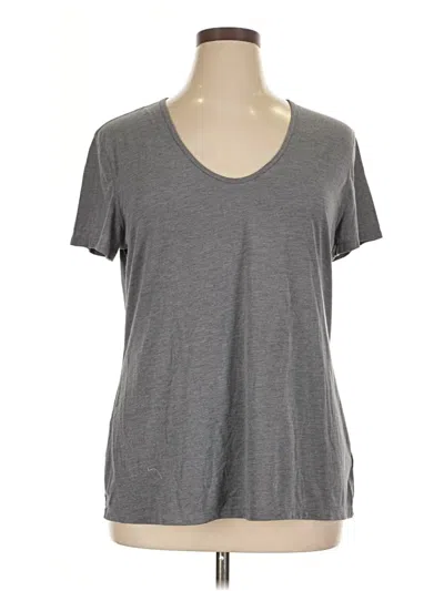 Pre-owned Active By Old Navy Short Sleeve T-shirt In Gray