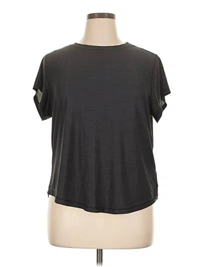 Pre-owned Active By Old Navy Short Sleeve T-shirt In Gray