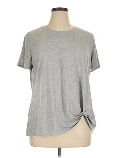 Pre-owned Active By Old Navy Short Sleeve T-shirt In Gray