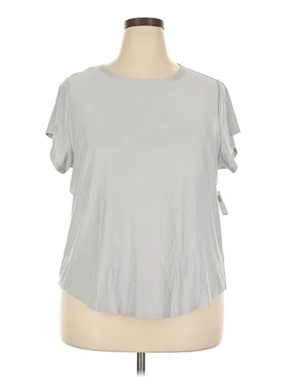 Pre-owned Active By Old Navy Short Sleeve T-shirt In Gray