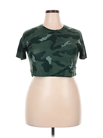 Pre-owned Active By Old Navy Short Sleeve T-shirt In Green