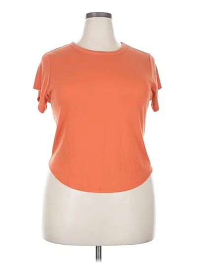 Pre-owned Active By Old Navy Short Sleeve T-shirt In Orange