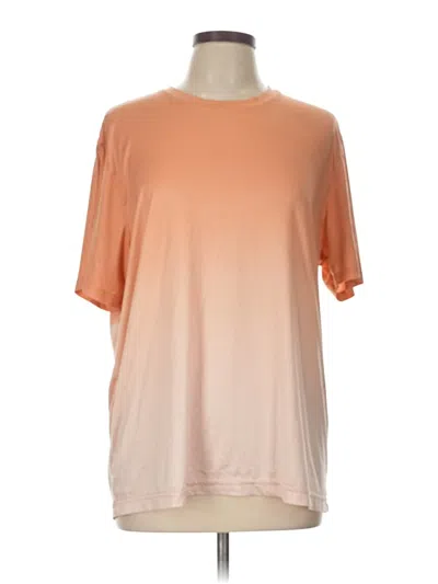 Pre-owned Active By Old Navy Short Sleeve T-shirt In Orange