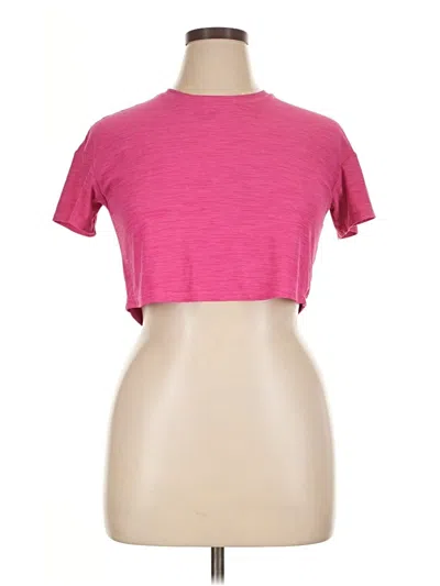 Pre-owned Active By Old Navy Short Sleeve T-shirt In Pink