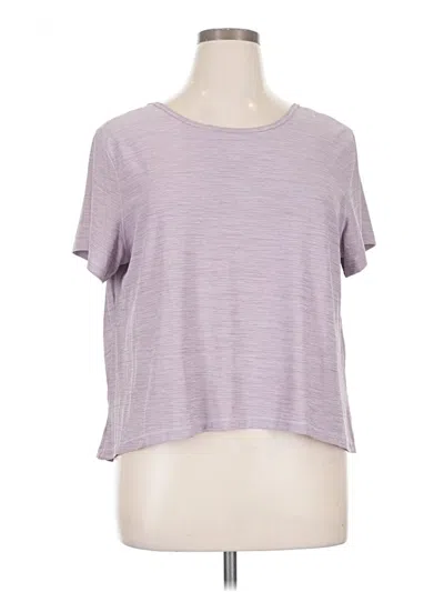 Pre-owned Active By Old Navy Short Sleeve T-shirt In Purple