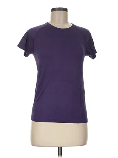 Pre-owned Active By Old Navy Short Sleeve T-shirt In Purple