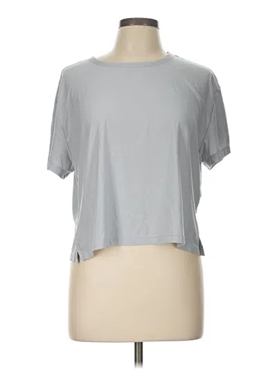 Pre-owned Active By Old Navy Short Sleeve T-shirt In Silver