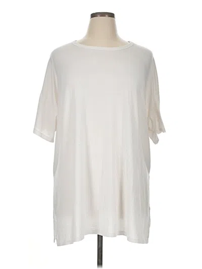 Pre-owned Active By Old Navy Short Sleeve T-shirt In White