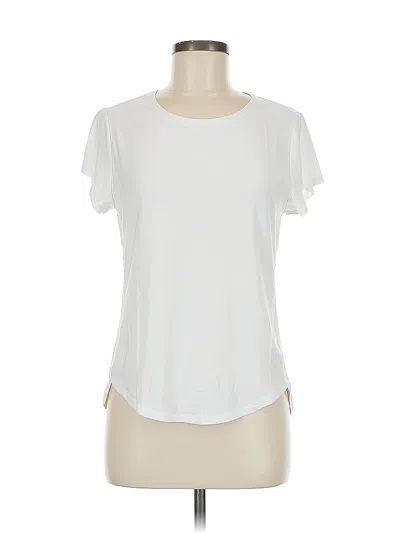 Pre-owned Active By Old Navy Short Sleeve T-shirt In White