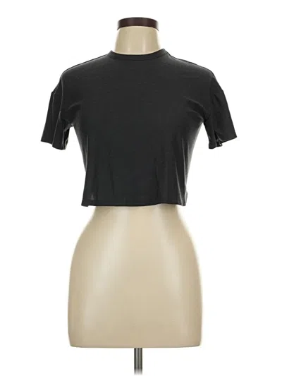Pre-owned Active By Old Navy Short Sleeve Turtleneck In Black