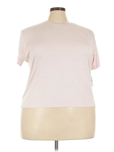 Active By Old Navy Short Sleeve Turtleneck In Pink