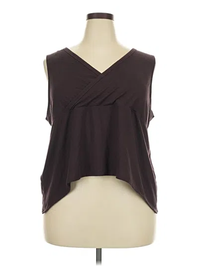 Active By Old Navy Sleeveless Blouse In Brown