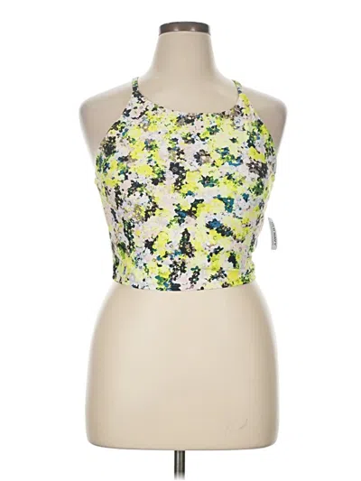 Pre-owned Active By Old Navy Sleeveless Blouse In Yellow