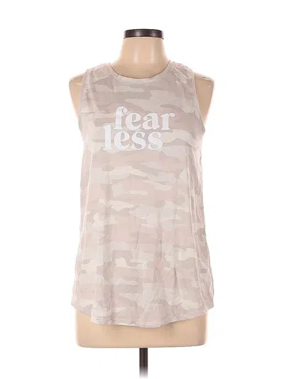 Pre-owned Active By Old Navy Sleeveless T-shirt In Brown