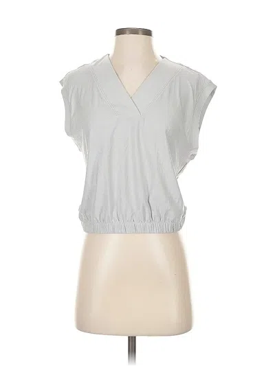 Pre-owned Active By Old Navy Sleeveless T-shirt In Gray