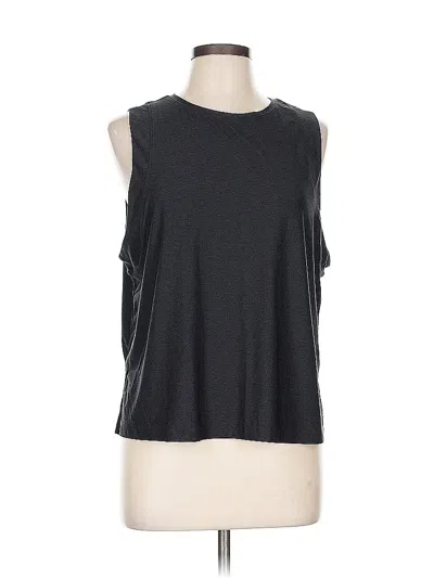 Pre-owned Active By Old Navy Sleeveless T-shirt In Gray