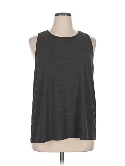 Pre-owned Active By Old Navy Sleeveless T-shirt In Gray