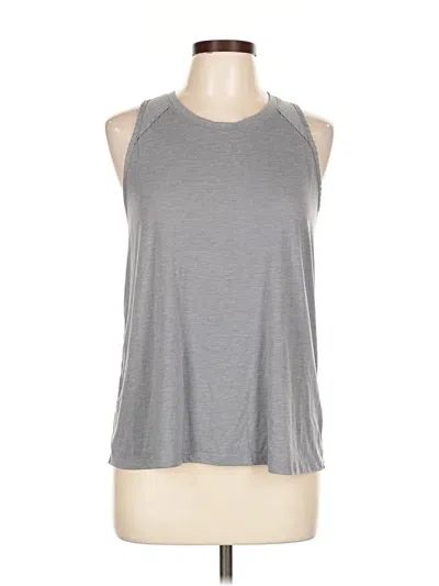 Pre-owned Active By Old Navy Sleeveless T-shirt In Gray