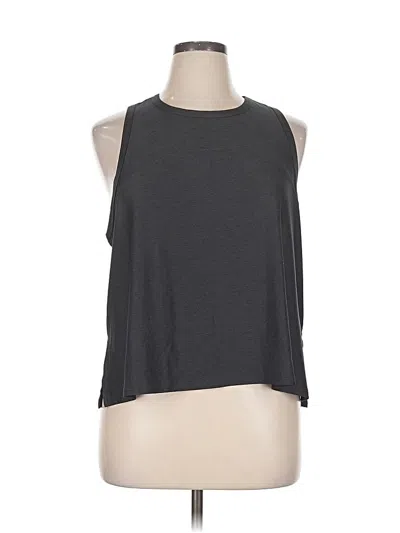 Pre-owned Active By Old Navy Sleeveless T-shirt In Gray