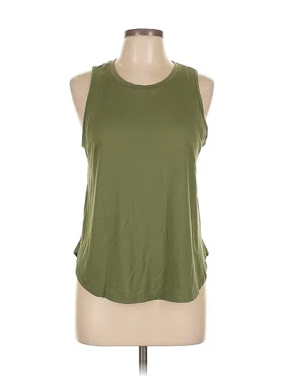 Pre-owned Active By Old Navy Sleeveless T-shirt In Green