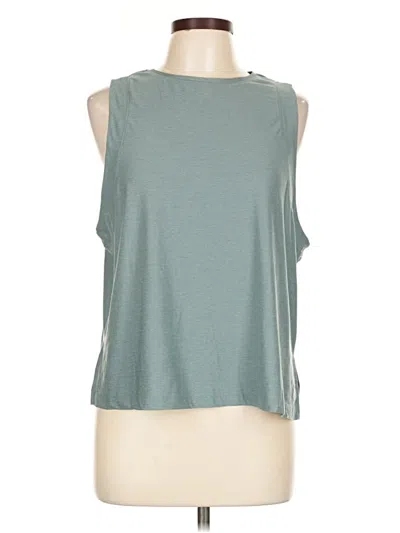 Pre-owned Active By Old Navy Sleeveless T-shirt In Green