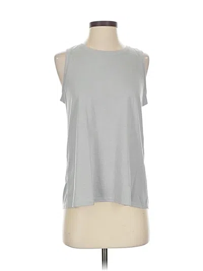 Pre-owned Active By Old Navy Sleeveless T-shirt In Silver