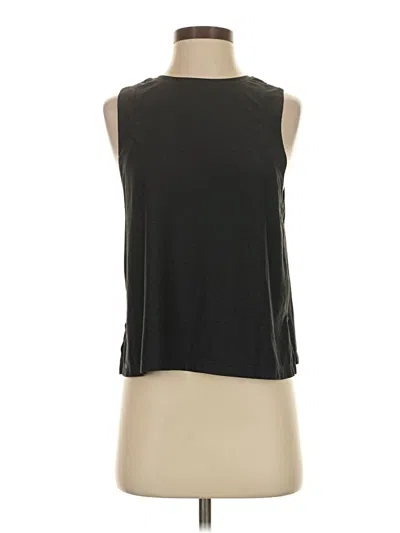 Pre-owned Active By Old Navy Sleeveless Top Black Boatneck Tops