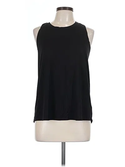 Pre-owned Active By Old Navy Sleeveless Top Black Halter Neckline Tops