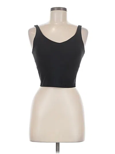 Pre-owned Active By Old Navy Sleeveless Top Black Sweetheart Neckline Tops