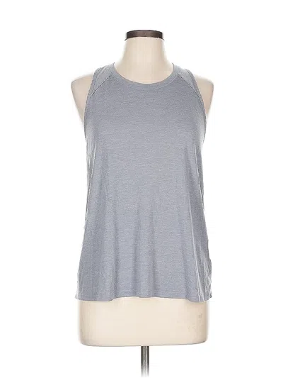 Pre-owned Active By Old Navy Sleeveless Top Gray Halter Neckline Tops